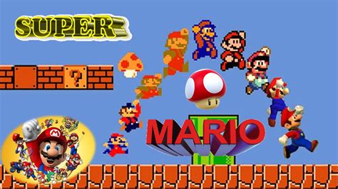 Evolución De Mario Bros 1981 2016 Atxd ⏳ Youtube