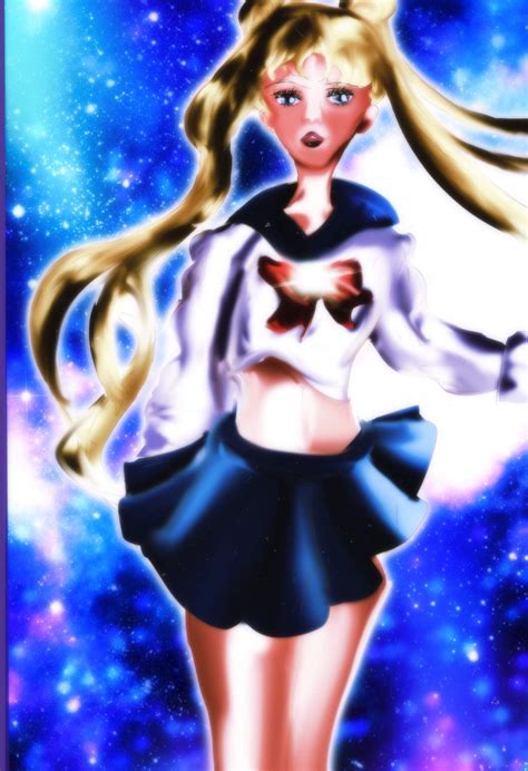Semi Realism Sailor Moon All My Attempts In Chronological Order