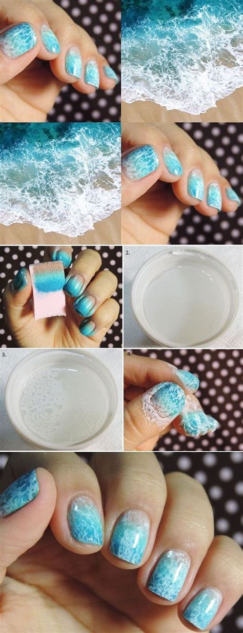 15 Amazing Step By Step Nail Tutorials Pretty Designs Wave Nails