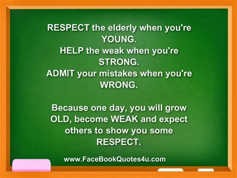 Titus 2:2 that the aged men be sober, grave, temperate, sound in faith, in charity, in patience. Respect Your Elders Quotes. QuotesGram