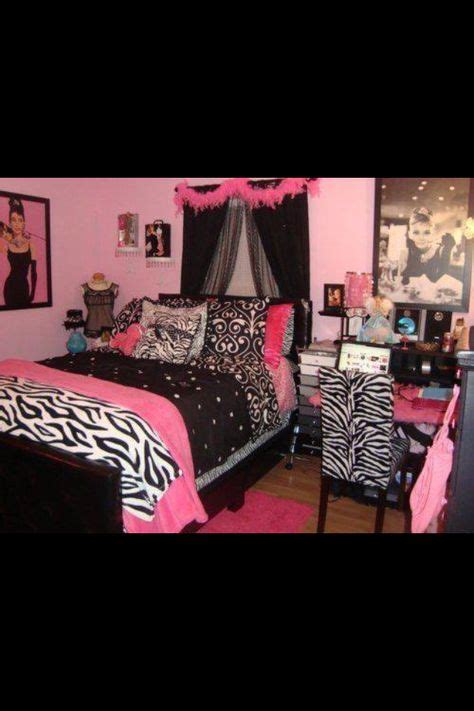 11 Best Pink And Black Bedrooms Ideas Girl Room Girls Bedroom Dream Bedroom