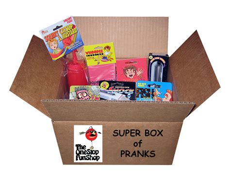Super Box Of Pranks 50 More Jokes Than Our Original Box Of Pranks