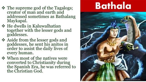 Philippine Deities Philippine Mythology