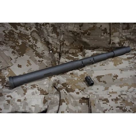 Iron Airsoft Hk416 Series 145 Inch Steel Out Barrel Weapon762