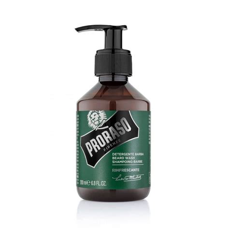 Proraso Beard Cleanser Shampoo Green 200ml Barbieri Uniti Srl