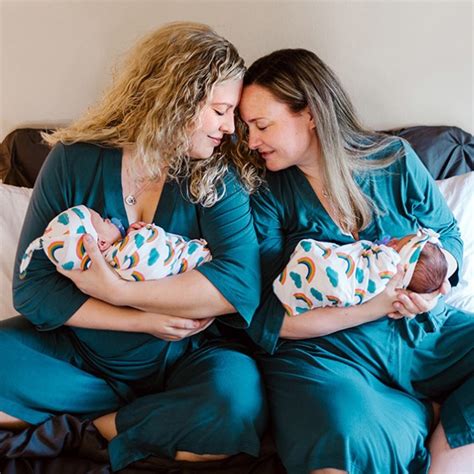 Photo Of Two Moms Breastfeeding Their Twins Goes Viral