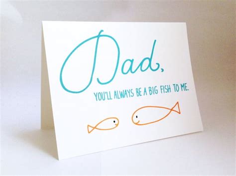 Often, homemade cards are decorated with glitter and frills, but the color scheme and simple look of this playing with paper card makes it perfect for dads, brothers and sons. Cute Father's Day Card // Simple Dad Birthday Card // | Etsy
