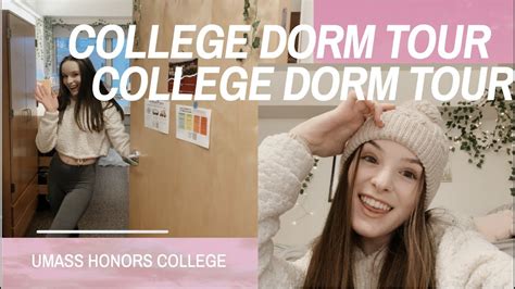 College Dorm Tour Freshman Year At Umass Honors College Youtube