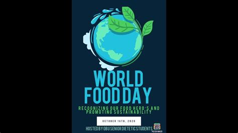 World Food Day 2020 Youtube