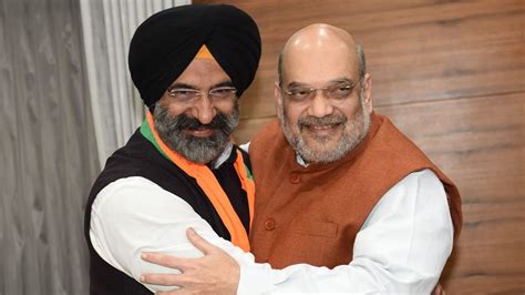 Sad Leader Manjinder Singh Sirsa Joins Bjp Ahead Of 2022 Punjab