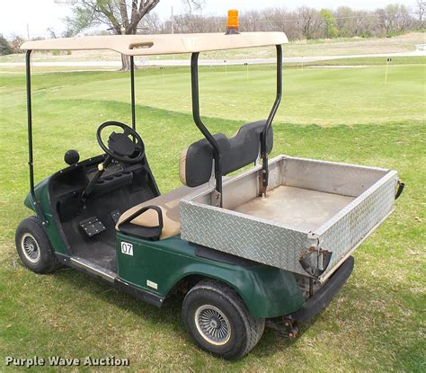 Ez Go Utility Golf Cart In Wichita Ks Item Da0480 Sold Purple Wave