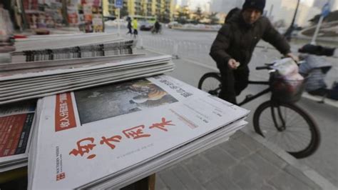 China Paper Censorship Stand Off Ends Bbc News