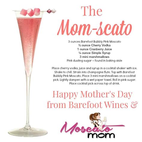 Celebrate Mothers Day With A Mom Scato Moscato Mom