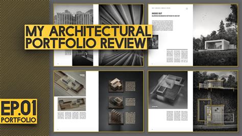 Professional Architecture Portfolio Layout Architecture Architecture