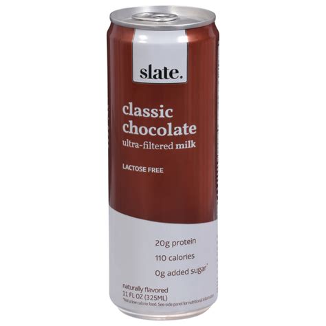 Save On Slate Classic Chocolate Ultra Filtered Milk Lactose Free Order