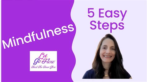 Mindfulness In 5 Easy Steps Youtube