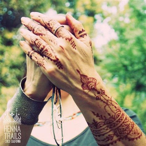 Moroccan Folk Style Henna Folk Fashion Henna Hand Henna