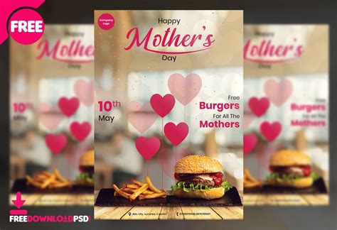 Mothers Day Free Psd