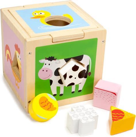 Barnyard Shape Sorter Farm Animals Infant And Baby Activity