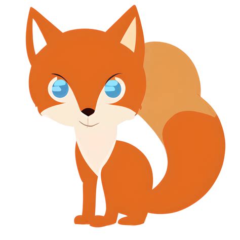 Baby Fox Clipart · Creative Fabrica