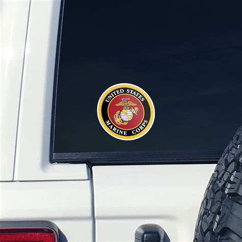 Marine Corps Car Decal Large 55 Usmc Vinyl Decal For Car Window