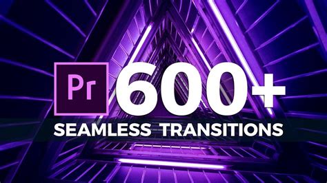 600 Seamless Transitions For Premiere Pro Youtube