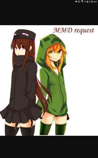 Enderman And Creeper Shes The Best Anime Amino