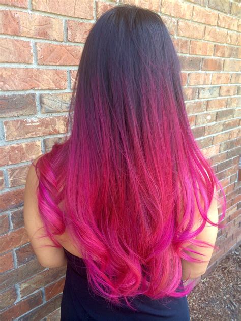Hot Pink Hair Love