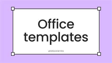 Office Templates Figma