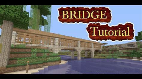 Quick Easy Minecraft Bridge Tutorial Youtube