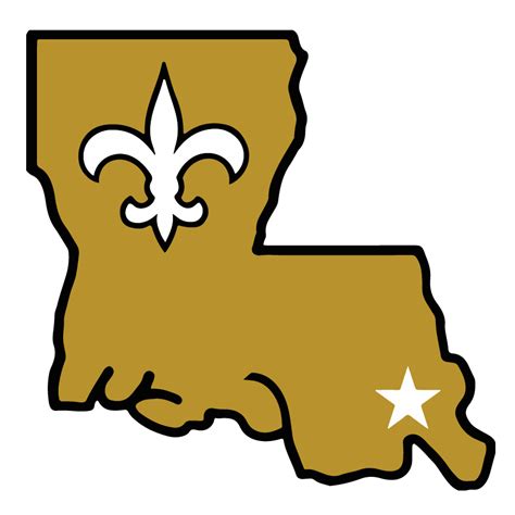 New Orleans Saints Svg Saints Svg New Orleans Saints Logo Inspire