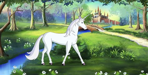 Fairy Tale Unicorn In A Magical Forest Uhd Motion Graphics Videohive