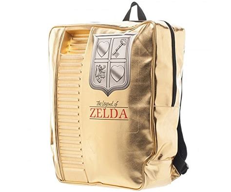 Nintendo The Legend Of Zelda Cartridge Backpack Backpacks Gold