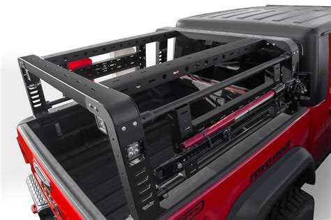 2019 2021 Jeep Gladiator Access Overland Rack With Two Lifting Side