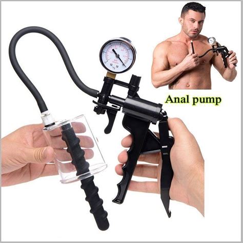Male Anal Pump Manual Model Pump Vacuum Sucking Massage Prostate Stimulator EBay