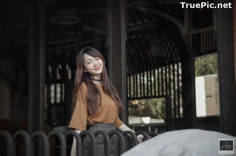 thailand cute model fenfern aeryingsak a girl with smile