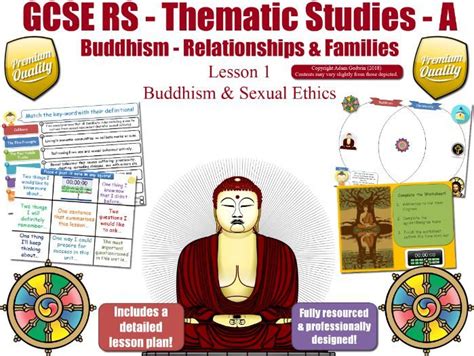 Sexual Ethics Comparing Buddhist And Christian Views Gcse Buddhism Relationships And Families