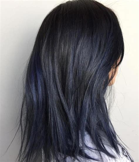 Cheveux Bleu Noir Comment Faire Les Choses Correctement Black Hair