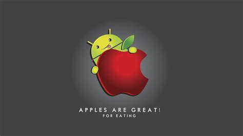 Android Vs Apple Wallpapers Wallpaper Cave