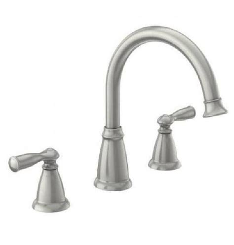 Replace your bathroom faucet or shower with a new faucet from moen and enjoy. Moen 86924SRS Banbury Two Handle Roman Tub Faucet, Brushed ...