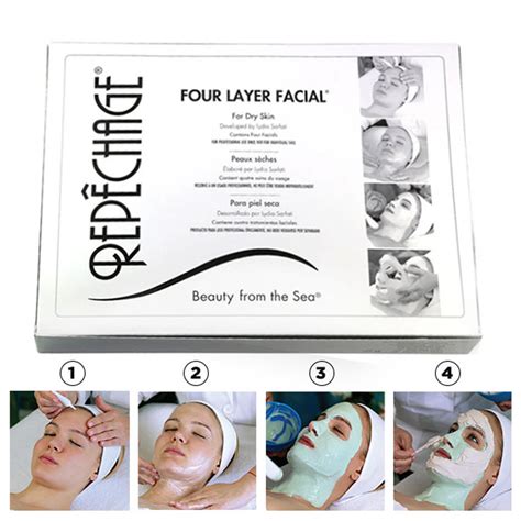 Repechage Four Layer Facial For Dry Skin 4 Anti Aging Treatments