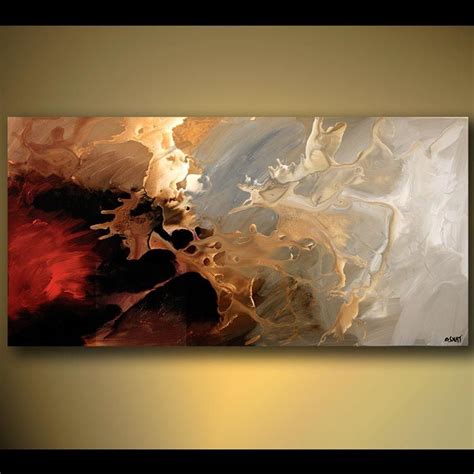 Abstract Paintings By Osnat Fine Art When The Wind Whispers Modern