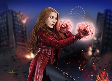Scarlet Witch Zoom Background Carrotapp