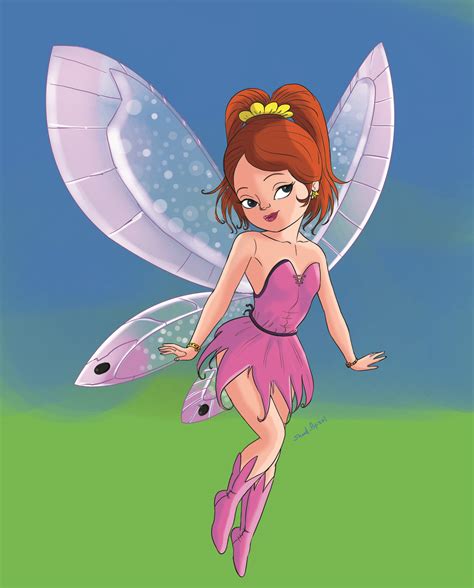 21 Cute Fairy Cartoon Girl Wallpaper