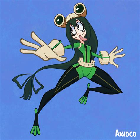 Tsuyu Asui By Anioco On Newgrounds