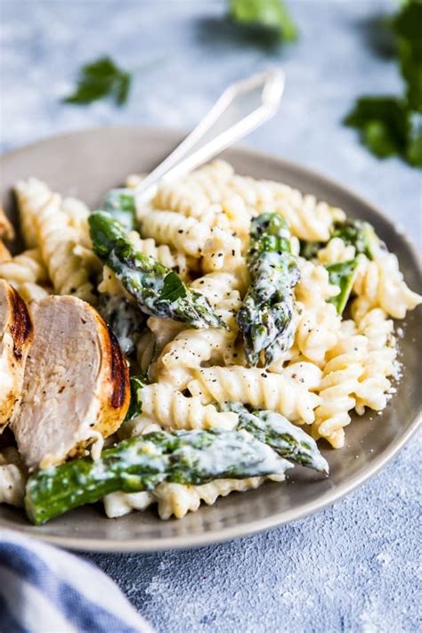 Chicken Asparagus Pasta Is A Great Springsummer Pasta Dish Your