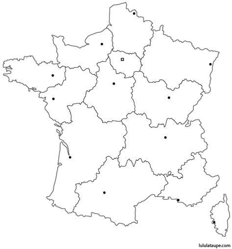 Partagez n'importe quel endroit, météo, règle, recherche d'adresse. Carte De France Vierge Avec Region | My blog