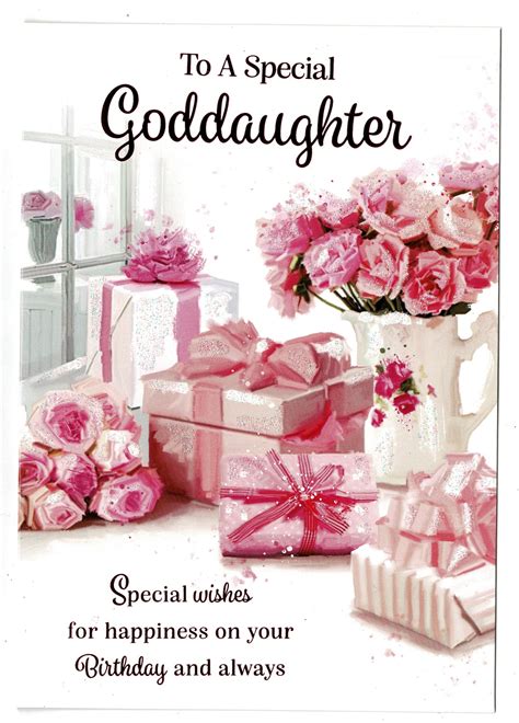 Godbabe Birthday Card To A Special Godbabe With Love Gifts Cards