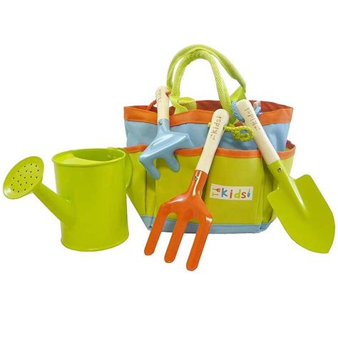 Shop esschert's garden section 3, shop garden tools section 1. Kids Garden Bag and Tool Set | Gardening for kids, Kids ...