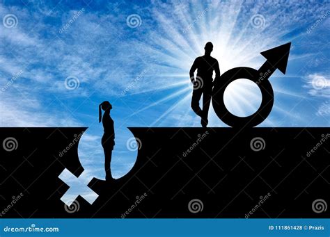 Concept Of Gender Inequality And Discrimination Stock Photo Image Of